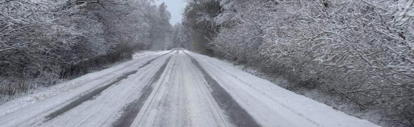 Śnieg, śnieg z deszczem i błoto pośniegowe na drogach Podlaskiego, Warmińsko&ndash;mazurskiego, Pomorskiego i Mazowieckiego