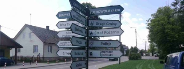 Po kilku latach starania strażacy z OSP Jan&oacute;w oznakowali ulice w Janowie [Zdjęcia]