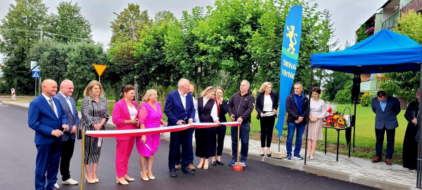 Zakończono przebudowę ulic gminnych w Krynkach