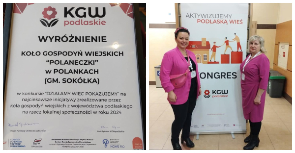 KGW Polaneczki z Polanek z wyróżnieniem