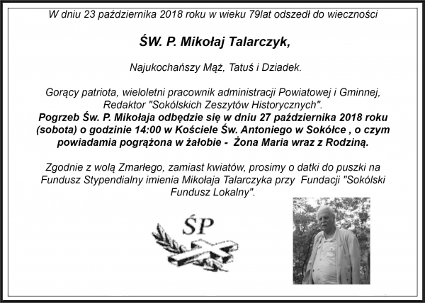 Wyrazy głębokiego wsp&oacute;łczucia