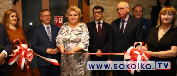 Uroczyste otwarcie nowego Ośrodka Pomocy Społecznej w Sok&oacute;łce [Film i Zdjęcia oraz DRON]