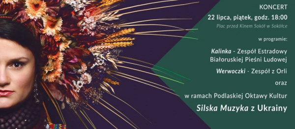Zaproszenie na koncert pod kinem "Sok&oacute;ł"
