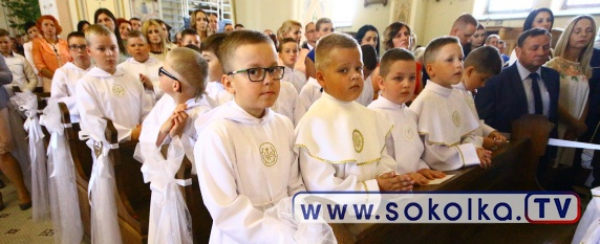 Pierwsza Komunia Święta w Sok&oacute;łce [Zdjęcia]