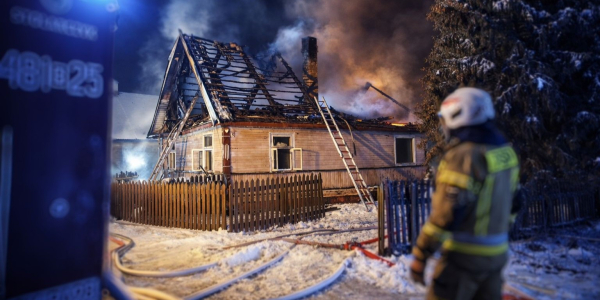 Kolejna pracowita noc sok&oacute;lskich strażak&oacute;w