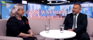 GOŚĆ W STUDIU: Jolanta Gudalewska &ndash; burmistrz Krynek