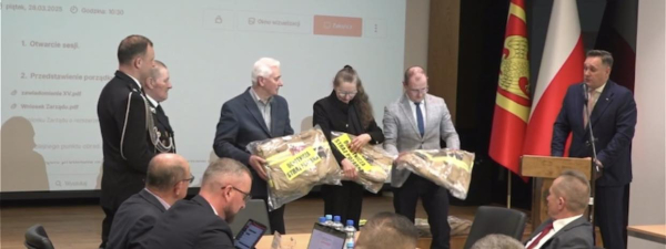 Nowe umundurowanie dla OSP w Korycinie