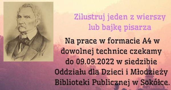 Zaproszenie na konkurs &bdquo;W świecie bajek i wierszy Aleksandra Fredry"