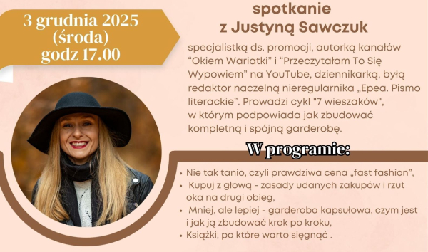 Moda, kt&oacute;ra ma znaczenie: rozmowa o stylu i odpowiedzialności