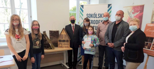 Wręczenie nagr&oacute;d w konkursie na domek dla owad&oacute;w [Zdjęcia]