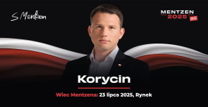 Sławomir Mentzen przyjedzie do Korycina. Lider Konfederacji odwiedza gminy, od których otrzymał największe poprarcie.