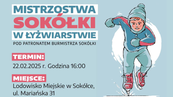 Mistrzostwa Sokółki w Łyżwiarstwie już w tą sobotę