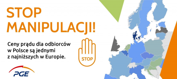 &bdquo;Stop manipulacji!&rdquo; - PGE startuje z kampanią informacyjną dotyczącą cen energii