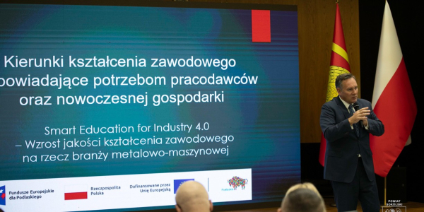 Spotkali się, by porozmawiać o przyszłości kształcenia zawodowego w powiecie sokólskim.