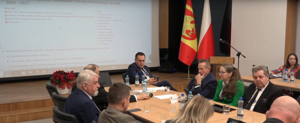 Kontrowersje wok&oacute;ł Prognozy Finansowej Powiatu Sokolskiego[Film]
