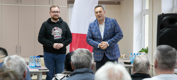 Rozmawiali z mieszkańcami o sprawach Polski.