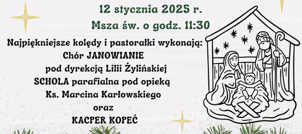 Kolędowanie w Janowie