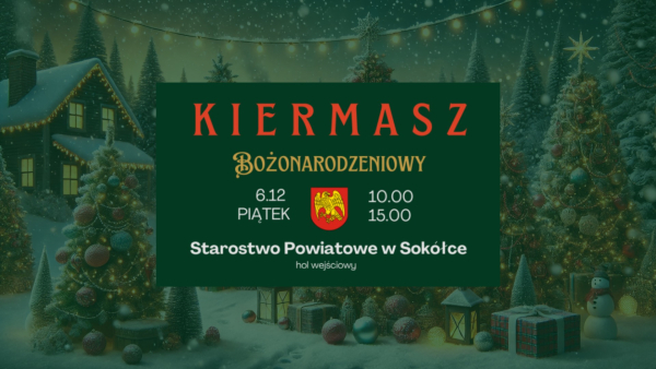  Charytatywny Kiermasz Bożonarodzeniowy – pomóż dzieciom i pacjentom.