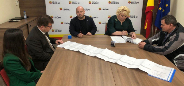 Przebudowa drogi gminnej Plebanowce &ndash; Nowowola (do granicy gminy Sok&oacute;łka) [Zdjecia]
