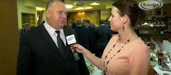 Sok&oacute;lscy przedsiębiorcy przełamali się opłatkiem [Film i Zdjęcia]