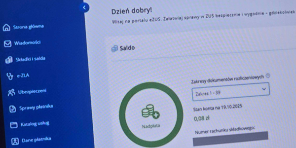 Konto płatnika w eZUS &ndash; nowa, bardziej funkcjonalna odsłona