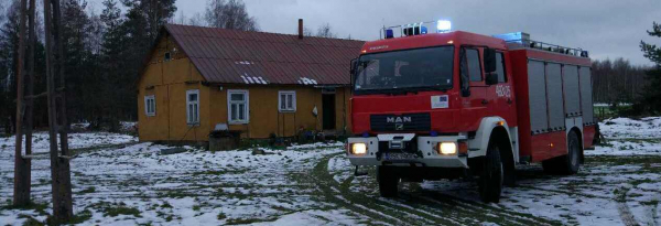 NA SYGNALE: Pożar w Krzysztoforowie [Zdjęcia]