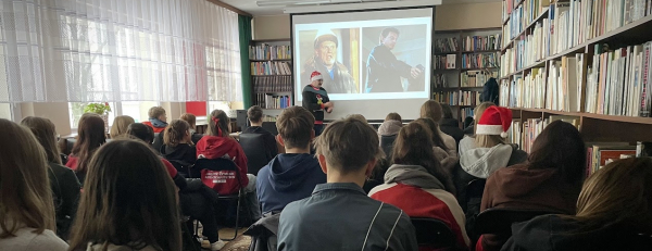 Warsztaty w Bibliotece Publicznej w Sok&oacute;łce z Mgr Szymonem Stankiewiczem [Zdjęcia]