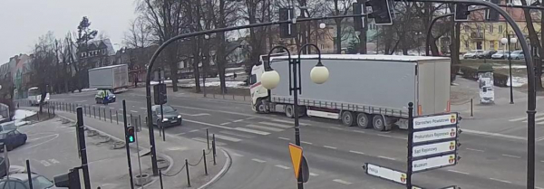 Okiem kamery IP: Awaria Tira w centrum Sok&oacute;łki [Film, NA ŻYWO]