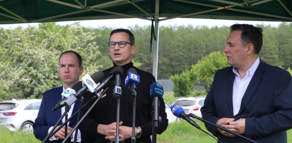 Mateusz Morawiecki o bezpieczeństwie Polski, konferencja w Usnarzu G&oacute;rnym [Film, Zdjęcia]
