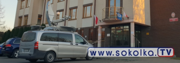TVN24 sprzed KPP Sok&oacute;łka [Film i Zdjęcia]