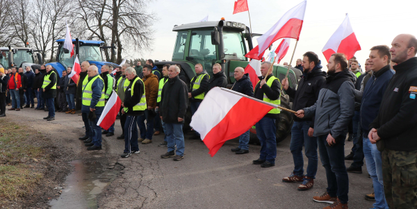 Protest Rolnik&oacute;w w Suchowoli [Film, Zdjęcia]