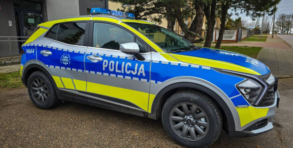 Nowy radiowóz trafił na posterunek w Suchowoli