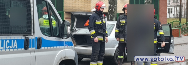 NA SYGNALE: Auto mogło całkowicie spłonąć [Zdjęcia]