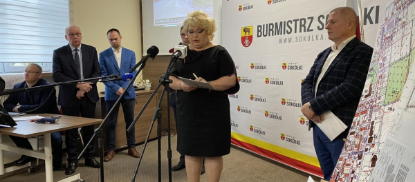 Sp&oacute;r o drogi w Sok&oacute;łce: Burmistrz odpowiada na zarzuty Starosty [Film, Zdjęcia]