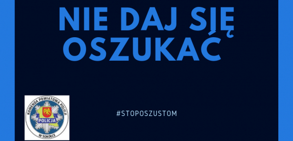 Oszustwa podających się za policjant&oacute;w i pracownik&oacute;w banku