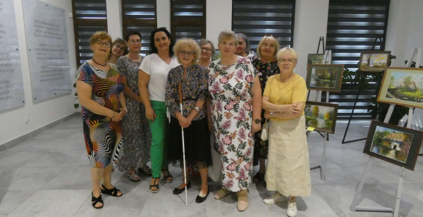 Wernisaż wystawy malarstwa Barbary Sawickiej pt: „A NIECH TAM!”
