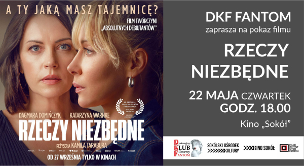 DKF FANTOM zaprasza na film „Rzeczy niezbędne”