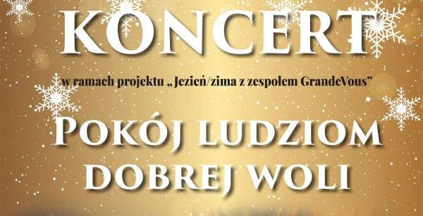 Świąteczny koncert „Pokój ludziom dobrej woli” w Sokółce