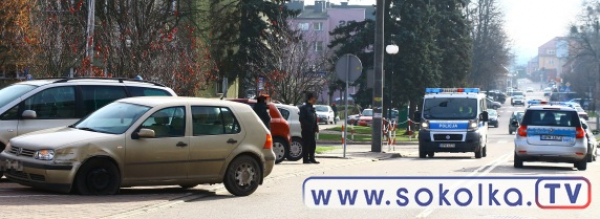 NA SYGNALE: Kolizja trzech aut w centrum Sok&oacute;łki [Zdjęcia]